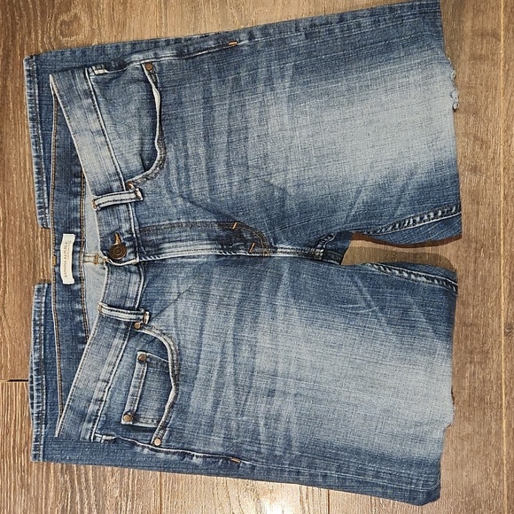 ❤️ BANANA REPUBLIC BOYFRIEND JEANS, DUSTRESSED, 10 (30) - Picture 1 of 9